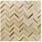 Dart 1"x3" Marble Mosaic Tile, Calacatta/Thassos - Contemporary - Mosaic Tile - by Ivy Hill Tile