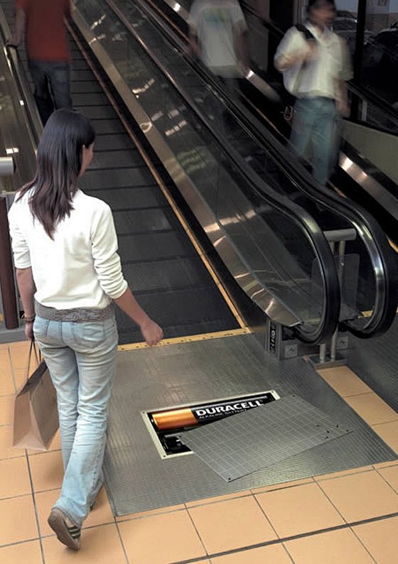 19个扶手电梯上的创意广告