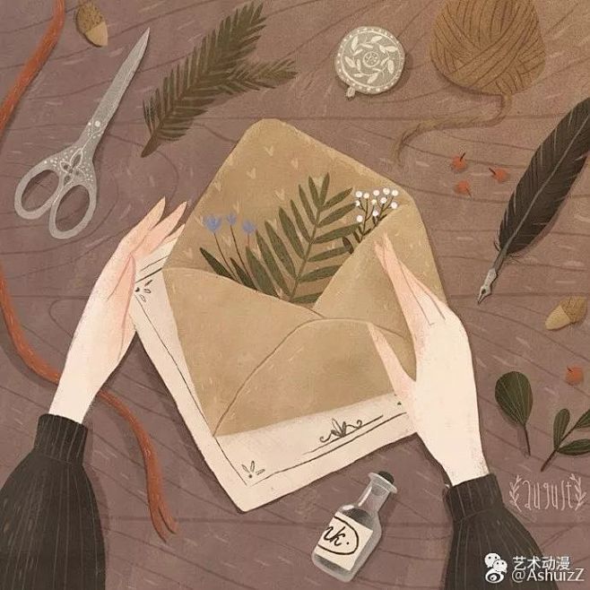 【艺术漫插】童话里的人物——august...