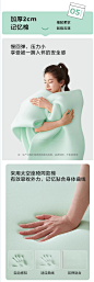 林氏家居可拆洗乳胶床垫睡感可调记忆棉卧室家用23cm厚CD309-tmall.com天猫