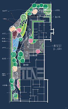 每日园林采集到01-景观平面图-Plan