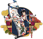 #PNG年货素材# #中国风# #灯笼# #图案素材# #新年#@艺鱼视觉