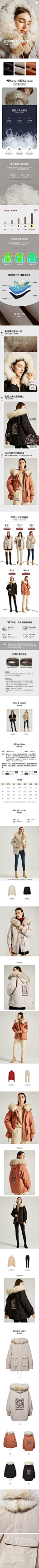 商场同款迪赛尼斯2020冬季新款韩版大毛领白鸭绒加厚派克羽绒服女-tmall.com天猫