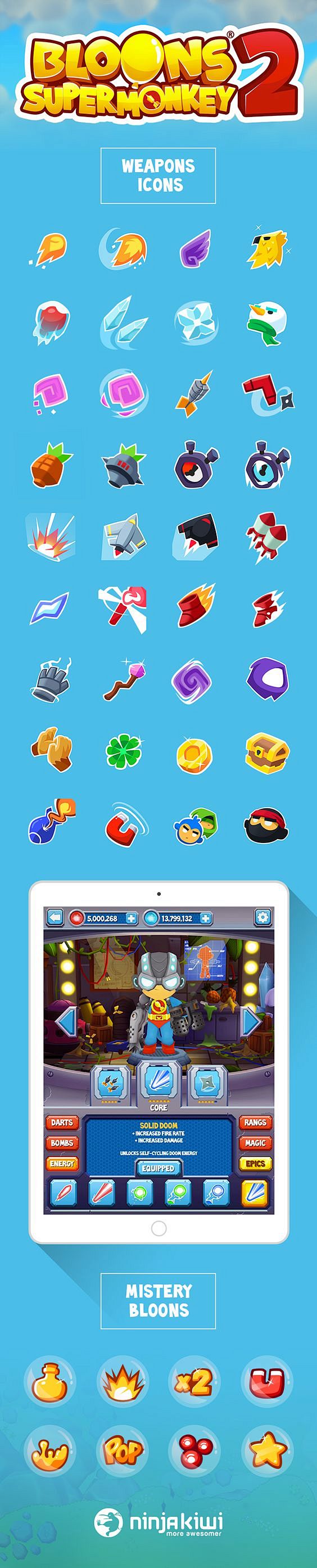 Icons design - Bloon...