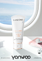 兰蔻 Lancome skincare 电商摄影 场景图 sunscreen Product Photography 化妆品 护肤品拍摄 防晒霜