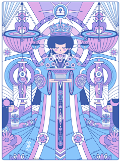 浔淼采集到线稿插画设计