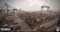 Homefront the Revolution: Philadelphia Navy Yard, Daniel Robson : A few shots of my work on the Philadelphia Navy Yard mission from Homefront: The Revolution. The work was split between me and Senior artist, Neil Mcknight. This mission was further iterate