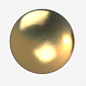 球形金色立体几何png免抠素材_新图网 https://ixintu.com 球体 球形 反光 金色 3D几何 立体 点线结构 金属球