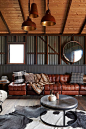 Gorgeous - love the industrial, masculine look. Home is where the heart is: 