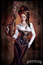 Steampunk Lady By Mascha Seitz