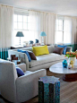 26款惊艳客厅软装配色方案 为你寻找灵感 #客厅#