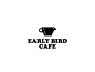 早鸟咖啡馆鸟品牌咖啡馆咖啡馆标志咖啡杯饮料食品图形设计图标标识插图标识矢量