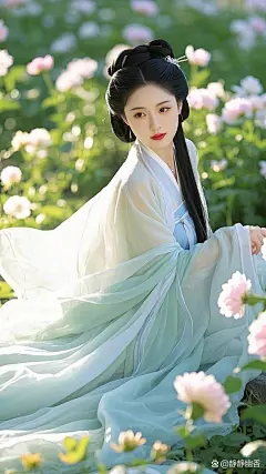 高清唯美手机壁纸：白衣如雪，宛如...@静静幽香的动态