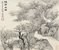 吴湖帆 梅花生圹 立轴 水墨纸本