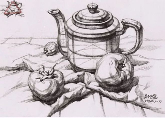 结构素描静物结构图可以画吗横图简单素描静物结构素描结构素描静物
