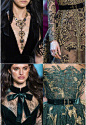 Elie Saab 2017年高定秀场上，精致美到令人颤抖的繁复细节。 ​​​ ​​​​