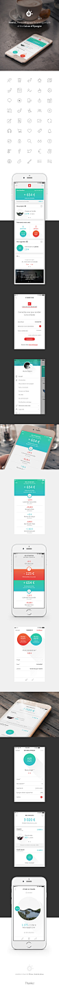 Howizi, La Caisse d'Epargne on Behance