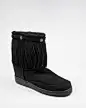 Fringe Classic Pug Boot
Minnetonka经典皮质软底手工制作休闲鞋