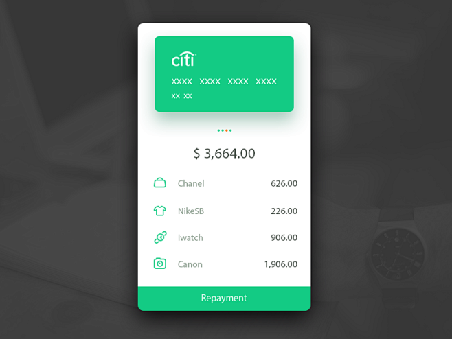 Wallet app 