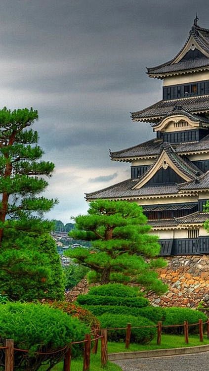 日本松本城堡
