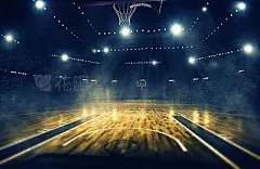Basketball arena