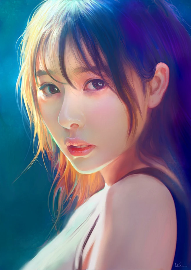 N-Jollyye_jollyye,叶欢,cg,叶欢插画_涂鸦王国插画-花瓣网