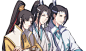 #魔道祖师# #蓝景仪# #蓝思追# #金凌# 【金小宗主和新·蓝氏双壁】 ​​​​