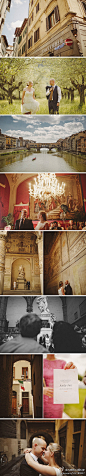 在意大利城堡浪漫的婚礼： Jen + Andy【一】查看全文：http://t.cn/zlzdi8N