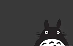 #采集大赛# 龙猫可爱插画壁纸