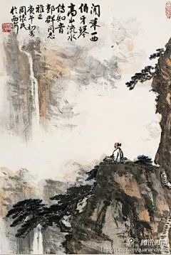 【俞伯牙、钟子期】一挥手，一拨琴，一段旋律；一高山，一流水，一段传奇。他们艰难地跋涉于七根琴弦，他们用紧扣的十指敲开了心灵之门，他们的生命也由此产生了共振。即使远隔千里，即使天上人间，但在他们人生画卷里都巍峨着山，清澈着水，飞舞知己的音韵。 高山流水遇知音~~~