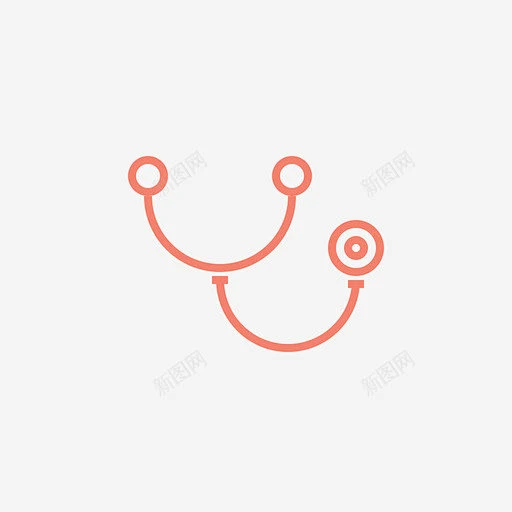 听诊器诊断医生图标 设计图片 免费下载 页面网页 平面电商 创意素材-花瓣网