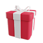 Gift box 3D Illustration