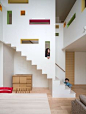 H-house-H by Masahiko Sato - colour through niche surfaces