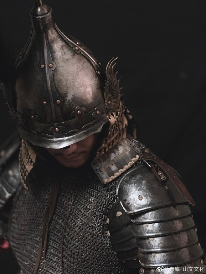 浪潮明盔与明式环臂甲完工交货这次是努力塑造一个苍劲的大明加油