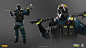 Rainbow 6 : Extraction - Characters Pose & Renders