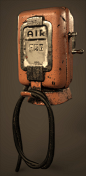 1952 ECO Air Pump, Diego Teran : small asset for a personal scene im working on. <br/>so Substance Painter iray doesnt do 2 shaders and my file ended up crashing while testing a few things so lost a few hours of work... lol such is life