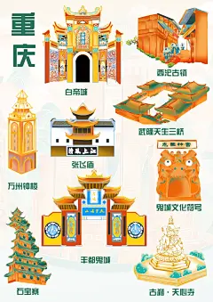 将近40个重庆地标 - 小红书