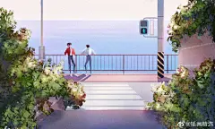 画师Diobelle Cerna的插画作品
她擅长用柔和的光影搭配温柔的色彩
画面烘托出的氛围和故事都非常的美好
#画里的故事# ​​​​