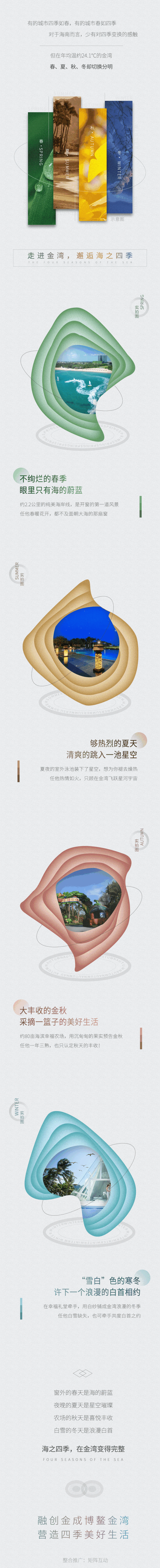海南融创春夏秋冬四季微信稿