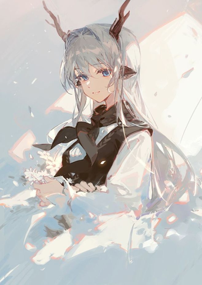 国人画师：小纪，日系二次元画师，笔下的女...