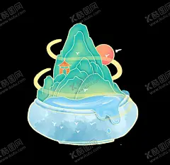 国潮 【酷图网】国潮海报,新中式,国风,中国风,复古,盆景,山水,国潮微景观,中国风微景观,微景观插画,鹤,河流,松树,松叶,云雾,国潮,手绘,国风插画,装饰画,古风插画,手绘国潮风景,国潮风景画,手绘风景画,国潮挂画,群山,山水国潮,国潮包装,国潮矢量,高清手绘,插画,月饼中秋,玉兔手绘,国潮元素,国潮花朵,元素