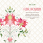 61 中式古典粉色花卉花边底纹卡片邀请卡商业VI设计矢量素材合集-淘宝网