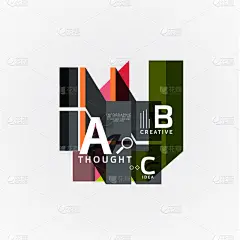 几何形状,信息图表,抽象,商务,计划书,技术,模板,图表,选择