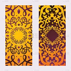 垂直字母，标志名片，贺卡，海报矢量插图。黑色背景上的黄色。