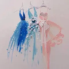 http://mp.weixin.qq.com/s/kMjx22nWOkY6IEfeL8VGDA
Katie Rodgers
是一名优秀的美国插画师
画出一些时尚的服装插画
用水彩搭配闪粉、蕾丝
水钻、亮片等小物件
让它们闪闪发光