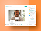 Message interfaces 2017 – Muzli -Design Inspiration : via Muzli design inspiration