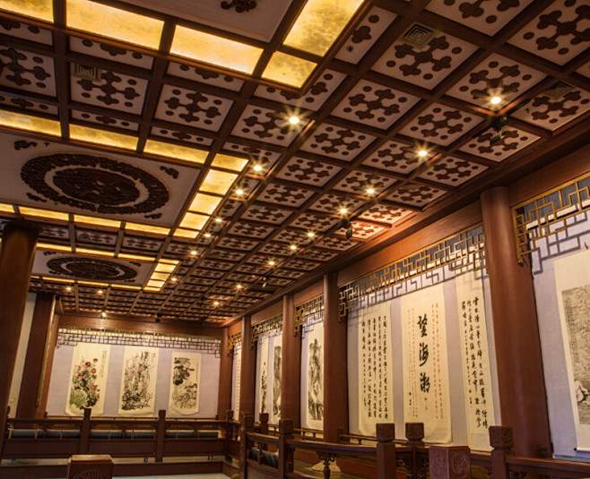 城隍阁陈设展示工程-成功案例-风雅颂扬文...