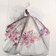你你你你的小骄傲采集到手绘女装