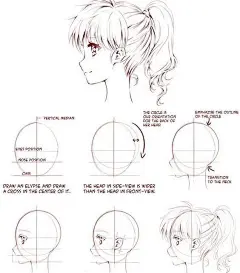 漫画人物画法步骤 ​ ​​​​