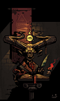 Darkest Dungeon Trinkets (Freelance), Luke Viljoen : Had teh privlege to work with Red Hook Studios to make some assets for them <br/>P.S Some of them may have changed